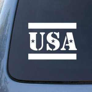 USA UNITED STATES OF AMERICA PATRIOTIC   Car, Truck, Notebook, Vinyl 