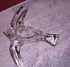 Vannes Soaring Seagull Crystal Pipe/Cigar Rest Made For Princess House