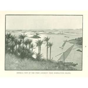  1899 Assuan Dam Harnessing the Nile River Africa 
