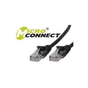  UTP CAT5E 2M BLACK SNAGLESS