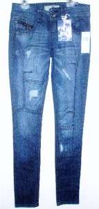 Jolt motorcycle Ripped Skinny denim jeans Pants NWT 030122185408 