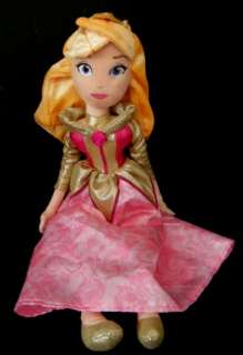 Aurora Disney Sleeping Beauty Fabric Soft Plush Doll  