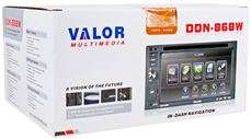Valor DDN 868W 6.2 2 Din Car CD/DVD Player Navigation AM/FM Receiver 