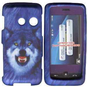  Blue Wolf LG Rumor Touch, Banter Touch Ln510 Case Cover 
