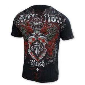  Affliction  GSP Storm Signature Series T Shirt   Black 