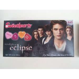 Sweethearts Candies Twilight Saga Eclipse box 2 of 3 featuring Edward 