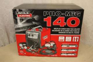 Lincoln Electric Pro Mig 140 Mig/Flux Welder NEW  