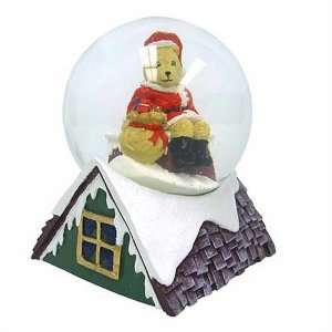  Block Basics Beary Christmas Bears on the Roof Waterglobe 