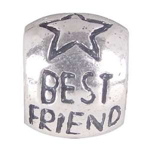  Q2 Best Friend Bead Fits Pandora Chamilia Style Bracelet 