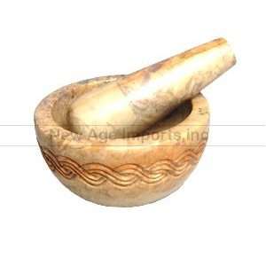  Celtic Knot Carved Mortar & Pestle Soap Stone Everything 