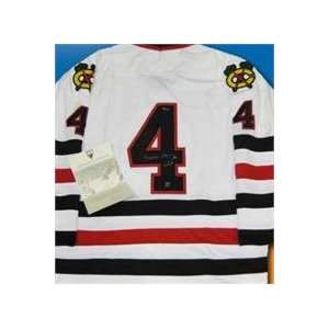  Bobby Orr autographed Hockey Jersey (Chicago Blackhawks 