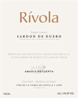 Abadia Retuerta Rivola 2003 