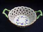 Herend Indian Basket 3 Section Shell Serving dish  