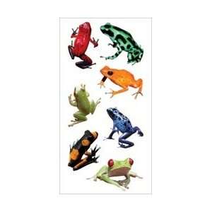  Paper House Stickers 2X4 3/Pkg   Frogs Arts, Crafts 