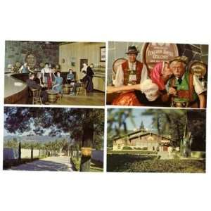   Italian Swiss Colony Postcards Sonoma County CA 
