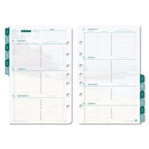 Day Timer Coastlines Dated Two Page per Week Organizer Refill DTM13483 