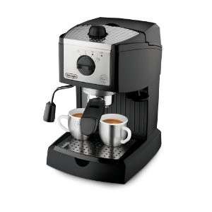 DeLonghi EC155 15 BAR Pump Espresso and Cappuccino Maker FREE 