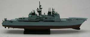 USS BUNKER HILL WARSHIP PLASTIC MODEL ASSEMBLED  