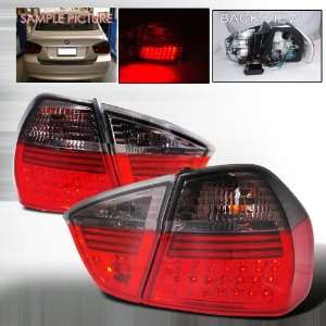 2005 2008 Bmw 3 series 3 Series E90 Led Tail Lights Red 