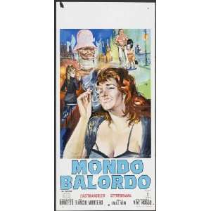  Mondo Balordo Poster Movie Italian 13x28