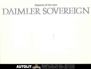 1970 Daimler Sovereign Sales Brochure  