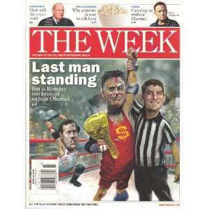  The Week, April 13, 2012 (Last Man Standing But Is Romney 