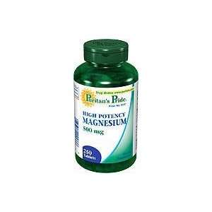  Magnesium 500 mg 500 mg 250 Caplets Health & Personal 