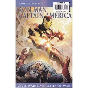  Civil War   Casualties of War #1   Iron Man and Captain 