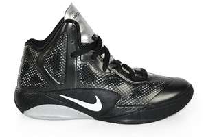  Hyperfuse 2011 (GS) Black White Silver 454580 003 Basketball Shoes