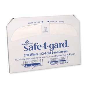  Safe T Gard Half Fold Paper Toilet Seat Covers in White 