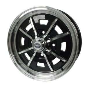    Empi Vw 8 Spoke Sprint Wheel, Black 5 4/130 Lug, W/cap Automotive