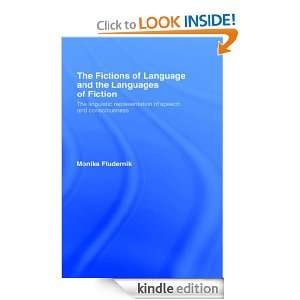 Fictions of Language and the Languages of Fiction Monika Fludernik 