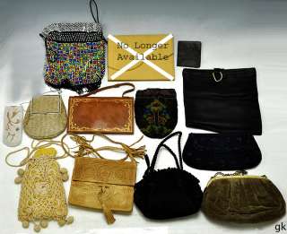   Vintage Hand Bags/Clutch/Purses & Change Purse Various Styles  