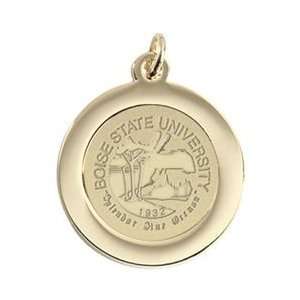 Boise State   Pendant Charm   Gold 