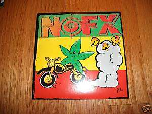 NOFX Club 4/Jamacias Green Vinyl 7 non cd/lp songs  