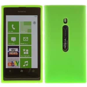  Genuine Works With Nokia Green Durable Silicone Skin Case 