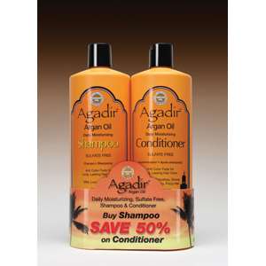 Agadir Argan Oil Shampoo & Conditioner Liter Duo  
