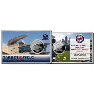 Target Field Inaugural Season Silver Coin Card  Sports 