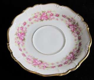 Grace China DRESDEN ROSE 17315 Saucer West Germany  