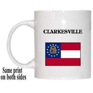  US State Flag   CLARKESVILLE, Georgia (GA) Mug 