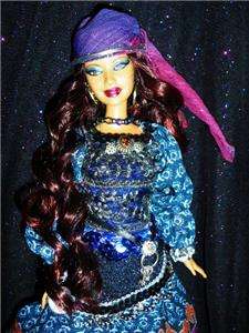 Caravan Fortune Teller ~ barbie doll ooak Gypsy madame zoltar  
