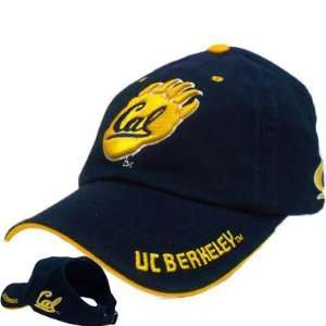  NCAA OPEN BACK HAT CAP UC BERKELEY CAL CALIFORNIA GOLDEN 