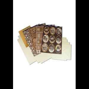   Cafe Collection   Coffee & Cake Luxury card making kit NEW  