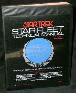 Franz Joseph STAR TREK STAR FLEET TECHNICAL MANUAL 1975  
