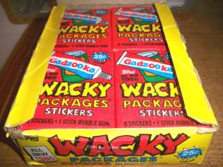 WACKY PACKAGES 1985 SERIES SEALED PACK HARD TO FIND  