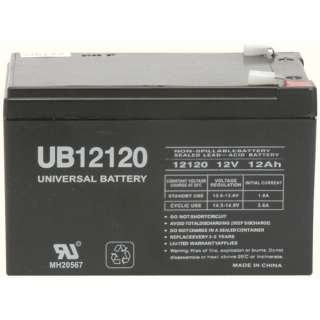   12V 12AH Sealed Lead Acid Battery (SLA) .250 TT 661799682046  
