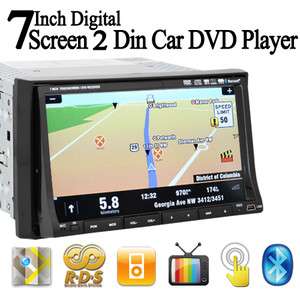  Car Stereo DVD CD Player iPod HD Digital Touch Screen PIP+GPS Nav+MAP