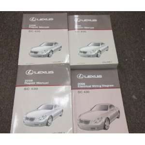  2008 Lexus SC430 SC 430 Service Shop Repair Manual Set (3 