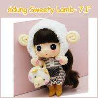 Ddung Korean Lovely Cute Doll Sweety Lamb 7 Figure NEW  