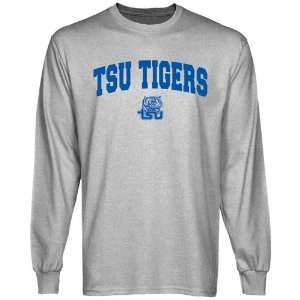 Tennessee State Tigers Ash Logo Arch Long Sleeve T shirt  